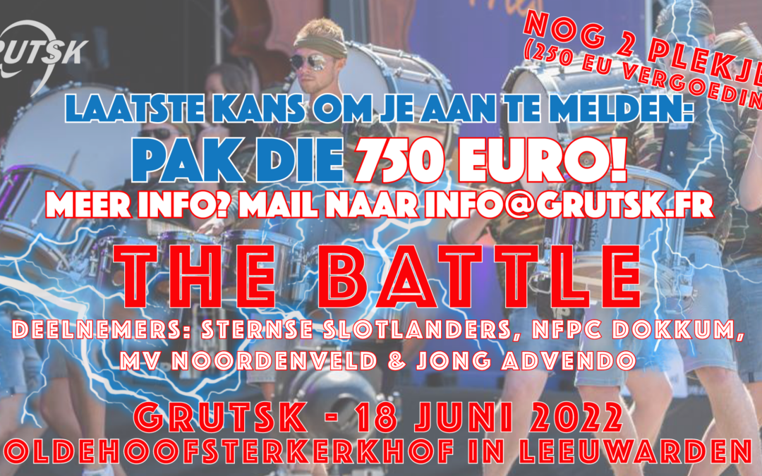 Laatste kans om je aan te melden voor The Battle: pak die 750 euro!
